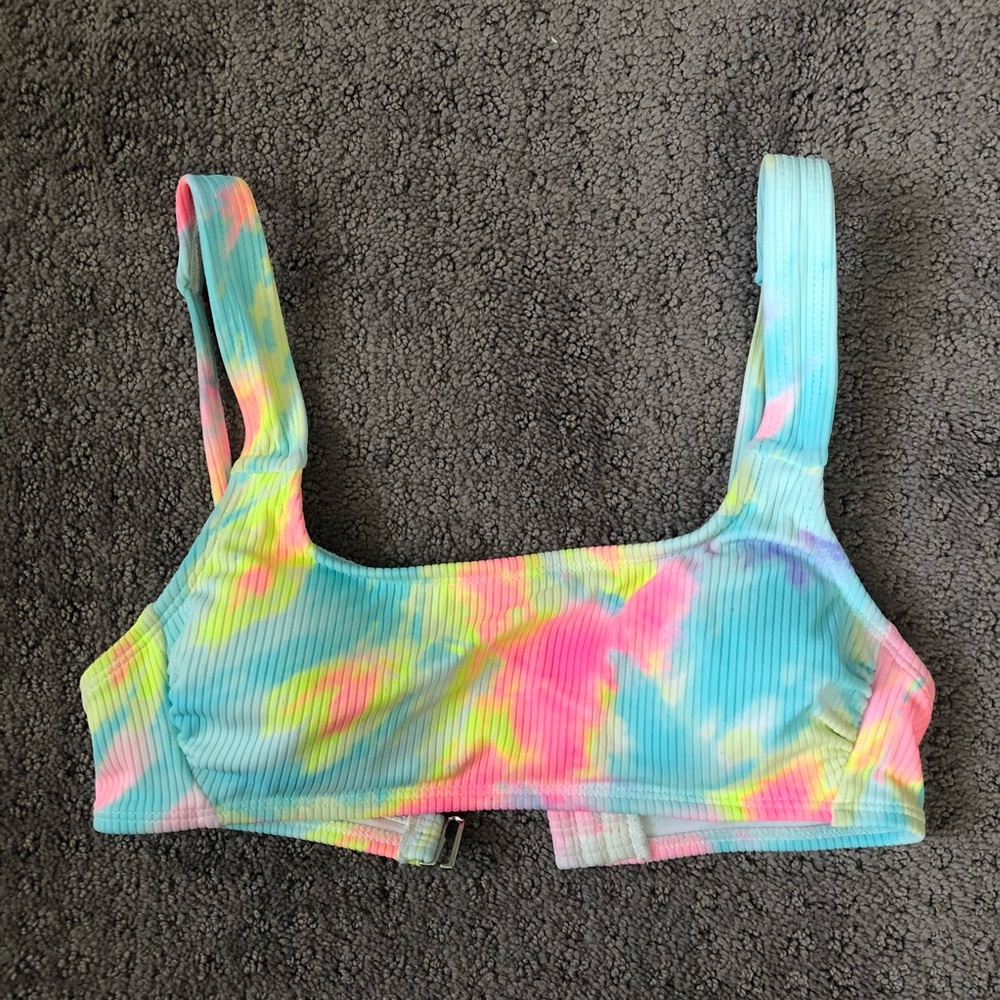 Tye dye bikini top